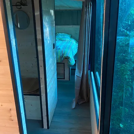 Woody Wood Bus Luxuszelt